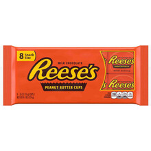 Reese's - 8 Snack Size Peanut Butter Cups 124 Gram