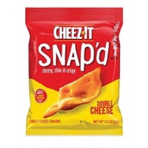 Cheez-It - Snap'd Double Cheese 62 Gram Cheez-It - Snap'd Double Cheese 62 Gram