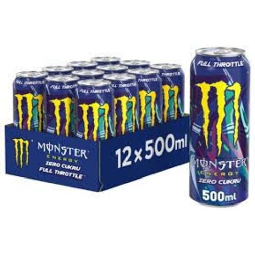Monster - Full Throttle Zero Sugar 500ml 12 Blikjes