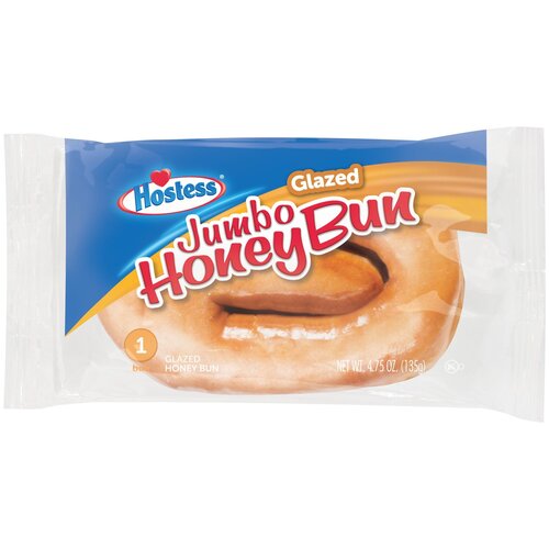 Hostess - Jumbo Glazed Honey Bun 135 Gram