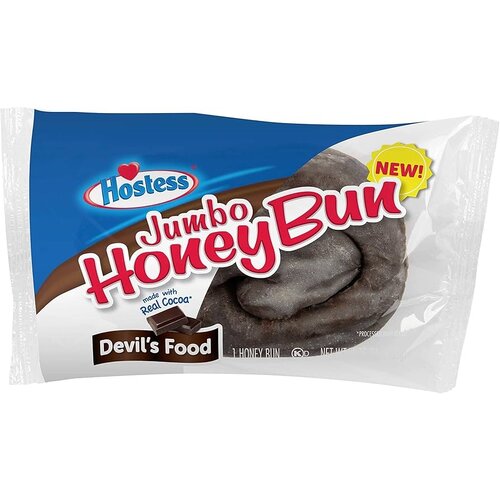 Hostess - Jumbo Devil's Food Honey Bun 113 Gram