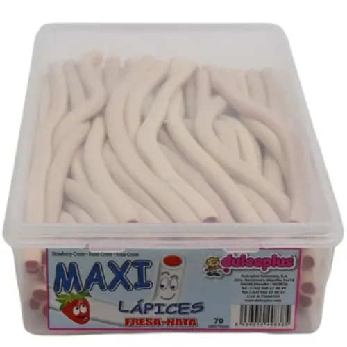 Dulceplus - Maxi Strawberry Bulk 1600 Gram