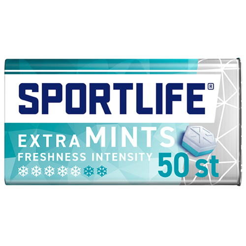 Sportlife - Extra Mints 50 Stuks