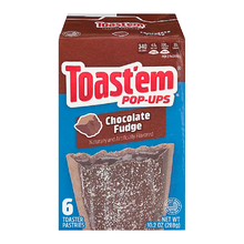 Toast'em POP-UPS - Frosted Chocolate Fudge Toaster Pastries 288 Gram ***THT 22-03-2025***