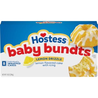 Hostess - Baby Bundts Lemon Cheesecake 8-Pack 284 Gram