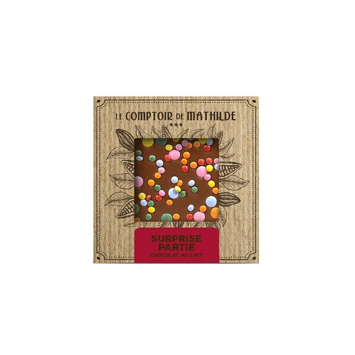 Le Comptoir De MathildeTablettes - De Chocolats Lait Surprise Partie 80 Gram