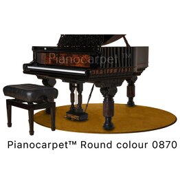 Pianocarpet Pianocarpet rond