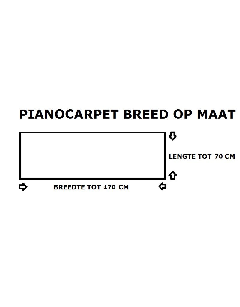 Pianocarpet Pianocarpet Large custom made