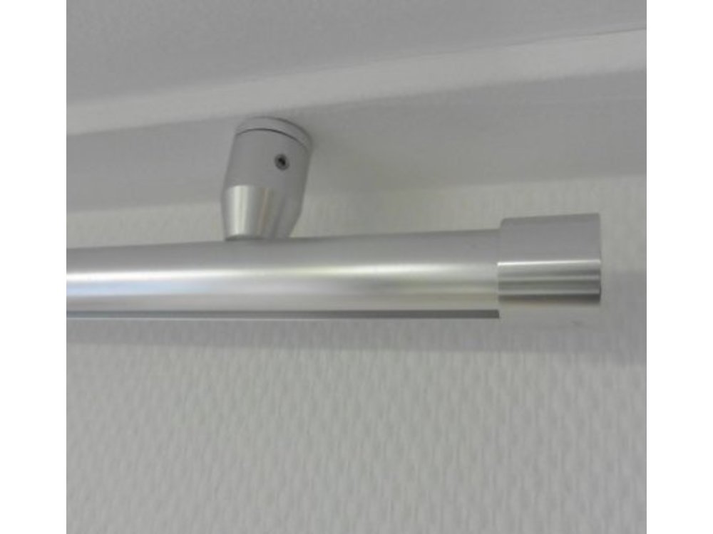 Ophangsysteem - rond aluminium profiel - voor haken en ogen ... Ophangsysteem - rond aluminium profiel - voor haken en ogen ...