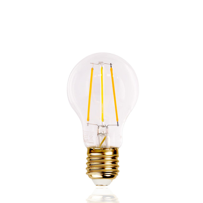 PURPL Smart LED Lamp Filament | CCT (Instelbaar wit) | Dimbaar | Tuya Based | Peer A60 | E27 | 7W | App