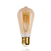 PURPL LED Filament Lamp | E27 | Edison ST64 | 4W | Dimbaar | Amber