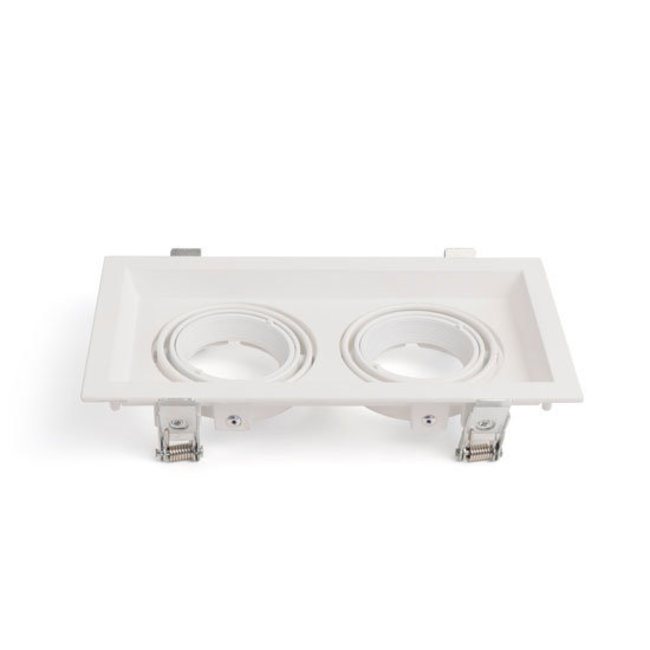 PURPL LED Spot  Armatuur GU10 | IP20 (voor binnengebruik) | Dubbel | Wit