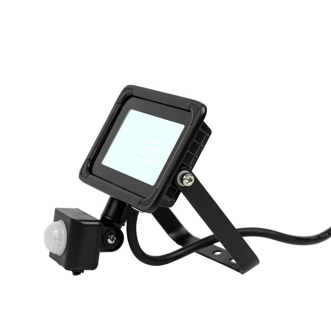 PURPL LED Bouwlamp Floodlight met Sensor | 10W | Koud wit