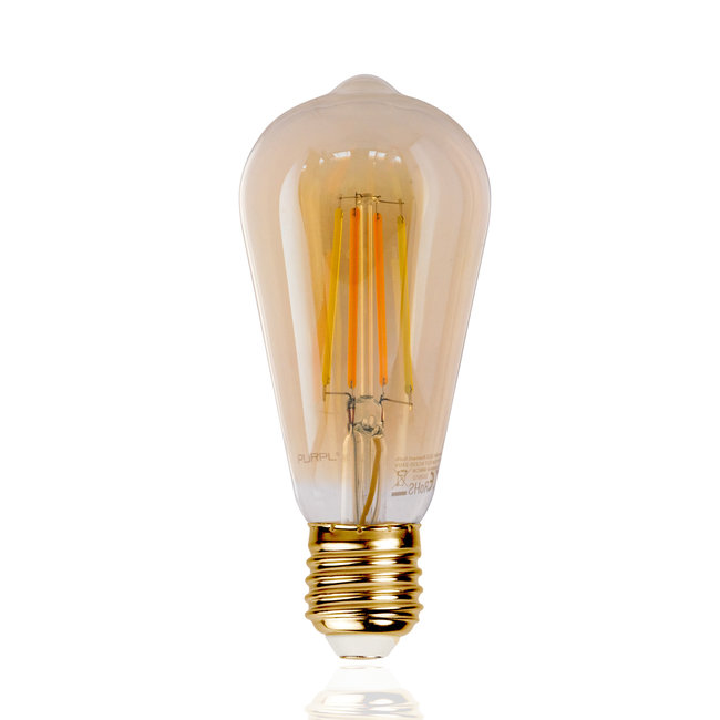 Smart LED Lamp Filament | CCT | Edison | E27 | 6W | Tuya Based -