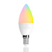 Zigbee Pro Smart LED Kaarslamp E14 | RGB+CCT |  4W