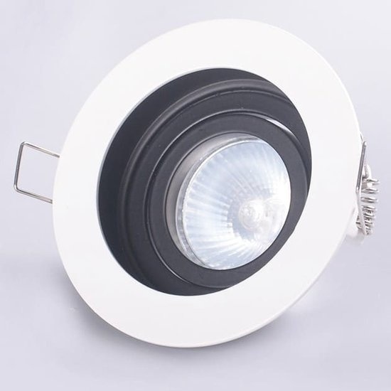 LED Armatuur GU10 | Zwart-wit | binnen - LED24