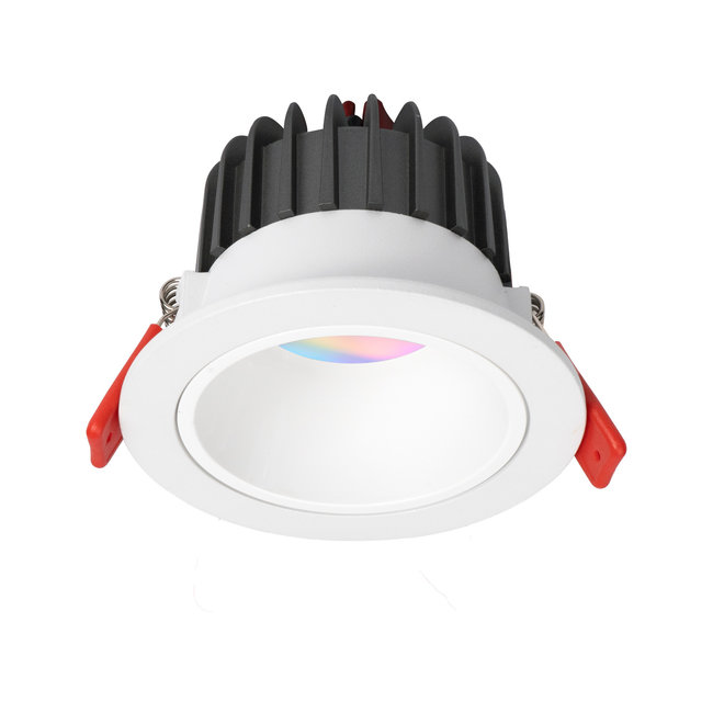 Zigbee | Pro Smart LED Downlight Anti-Glare | RGB+CCT | IP54 | Rond | 6W