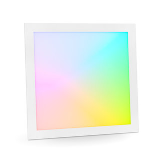 PURPL LED Paneel 30x30cm | 18W | RGB+CCT (RGBWW) | Kleur + Wit