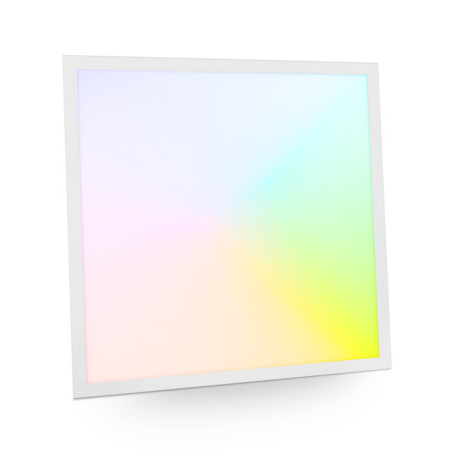 PURPL LED Paneel 60x60cm | 36W | RGB+CCT (RGBWW) | Kleur + Wit