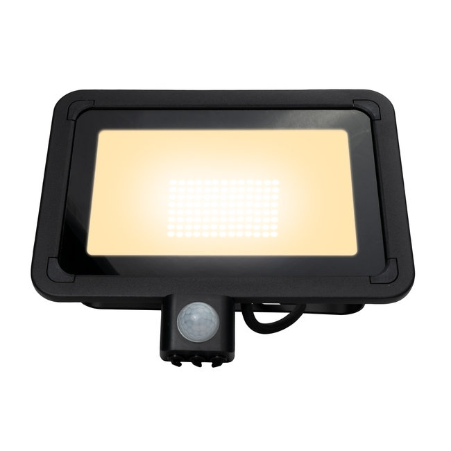 PURPL LED Bouwlamp Floodlight met Sensor | 50W | Warm wit