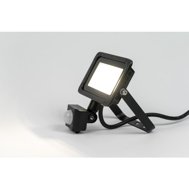 maat Oxideren Derbevilletest LED Bouwlamp Floodlight met Sensor | 10W | Helder Wit - LED24