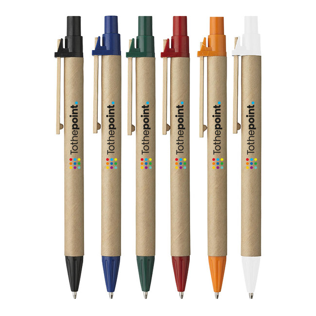 Balpen van gerecycled karton