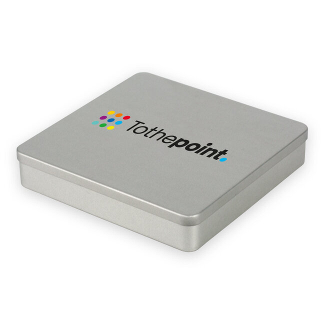 Tony Chocolonely blikjes bedrukken? Tiny Tony's Chocolonely blik groot