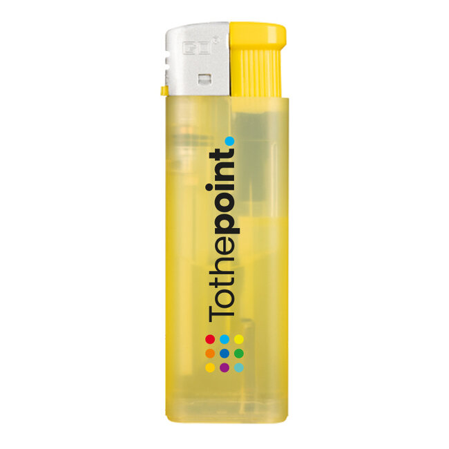 GO aanstekers bedrukken? Platte transparante elektronische aansteker TL