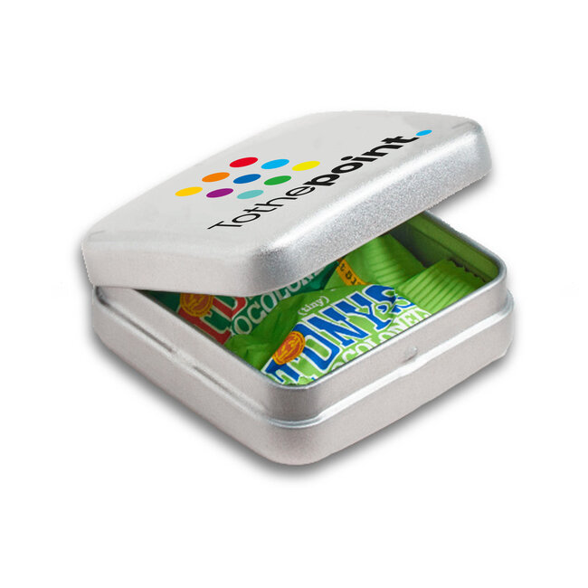 Tony Chocolonely blikjes bedrukken? Tiny Tony's Chocolonely blikje