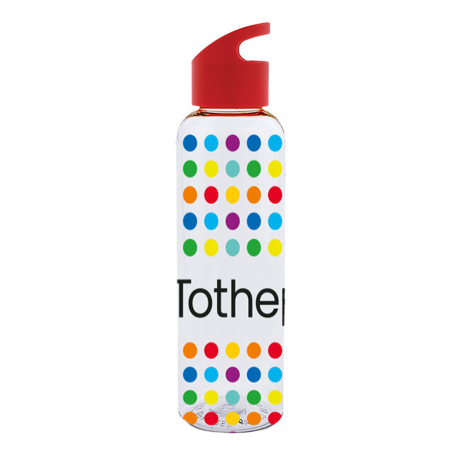 Waterfles Loop transparant R-PET 600ml