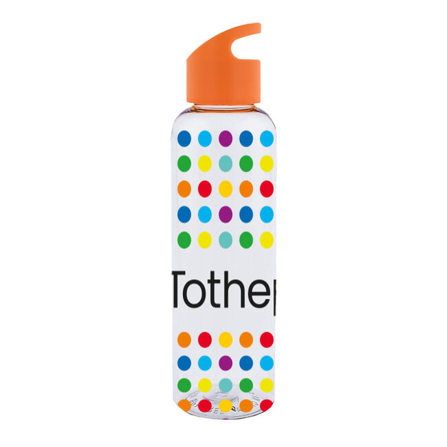 Waterfles Loop transparant R-PET 600ml