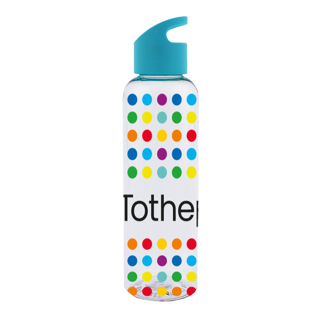 Waterfles Loop transparant R-PET 600ml