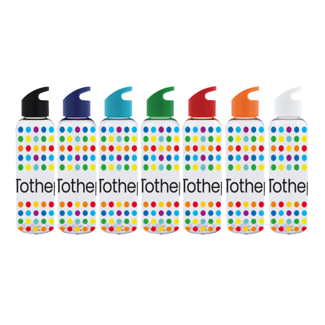 Waterfles Loop transparant R-PET 600ml