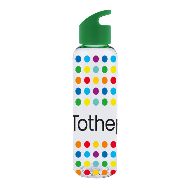 Waterfles Loop transparant R-PET 600ml