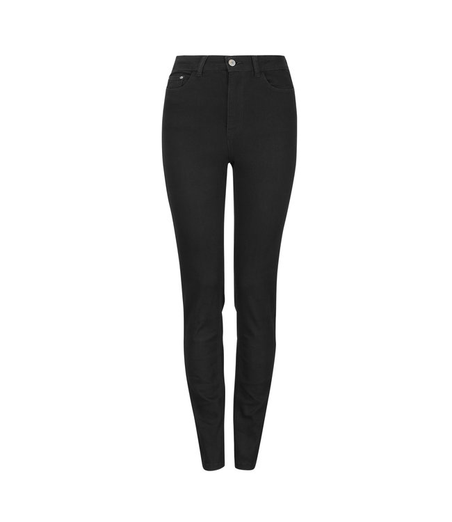 Highwaist Slim Jeans - Black - 804