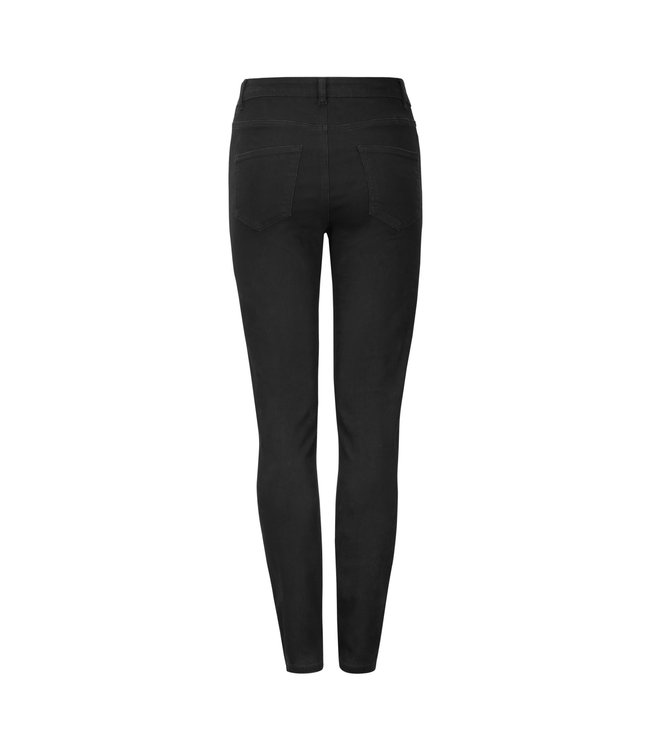 Highwaist Slim Jeans - Black - 804