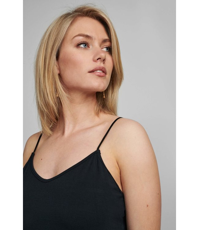 Cady Long Singlet NOOS - Zwart