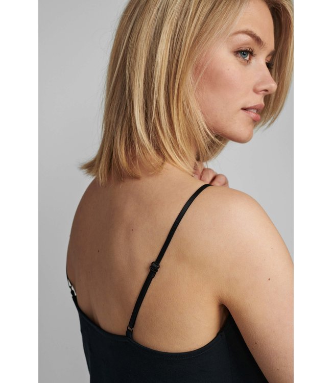 Cady Long Singlet NOOS - Zwart