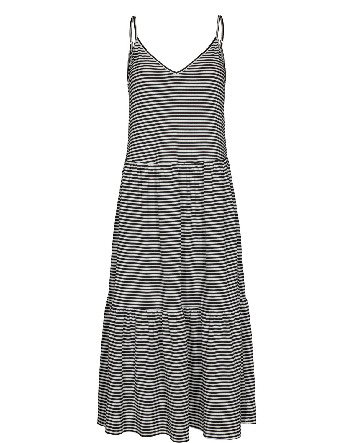 Nümph Charty Dress - Zwart/Wit