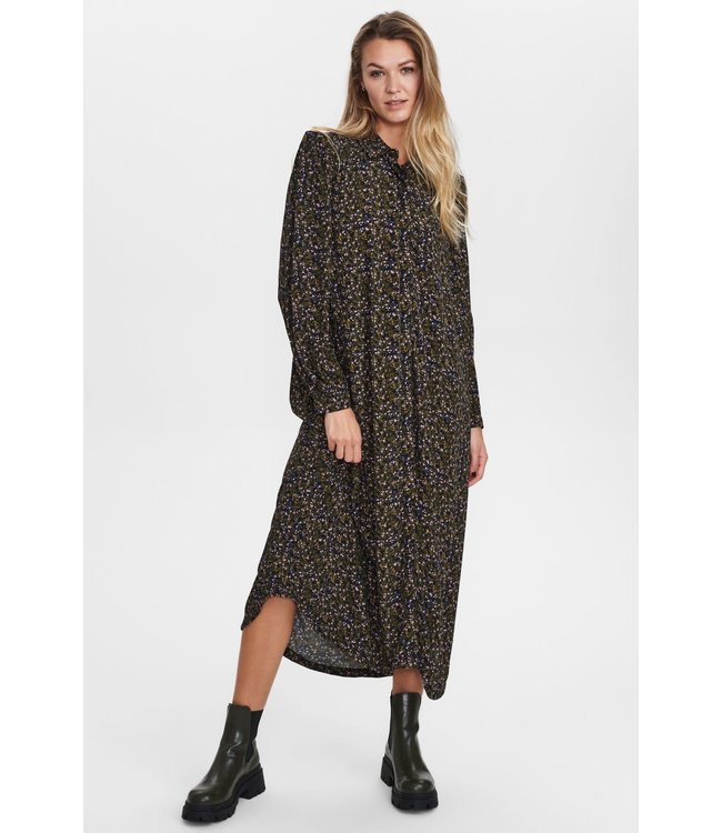 Christi Long dress - met taillelint