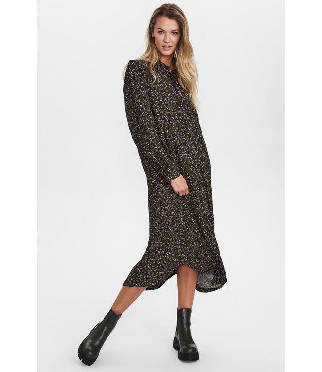 Christi Long dress - met taillelint