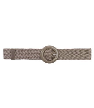 Stretch Taille Riem - Ring  - Taupe