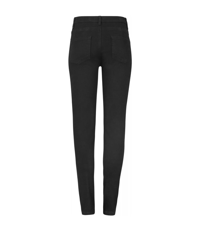 Mid Rise Slim Jeans - Black - 807