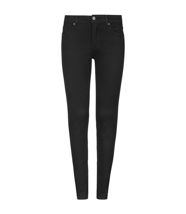 Mid Rise Slim Jeans - Black - 807