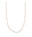 Alice - Minimalistic chain necklace - pink