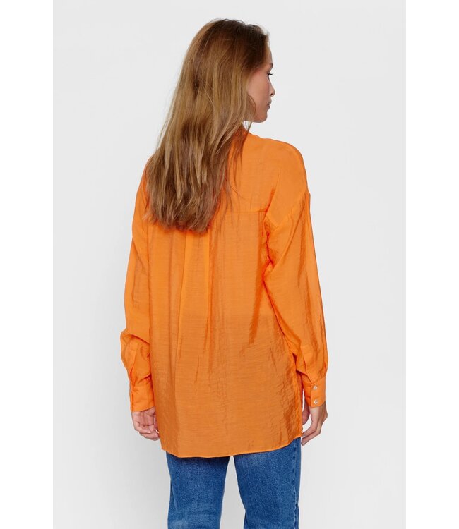 Elinam shirt - Rood oranje