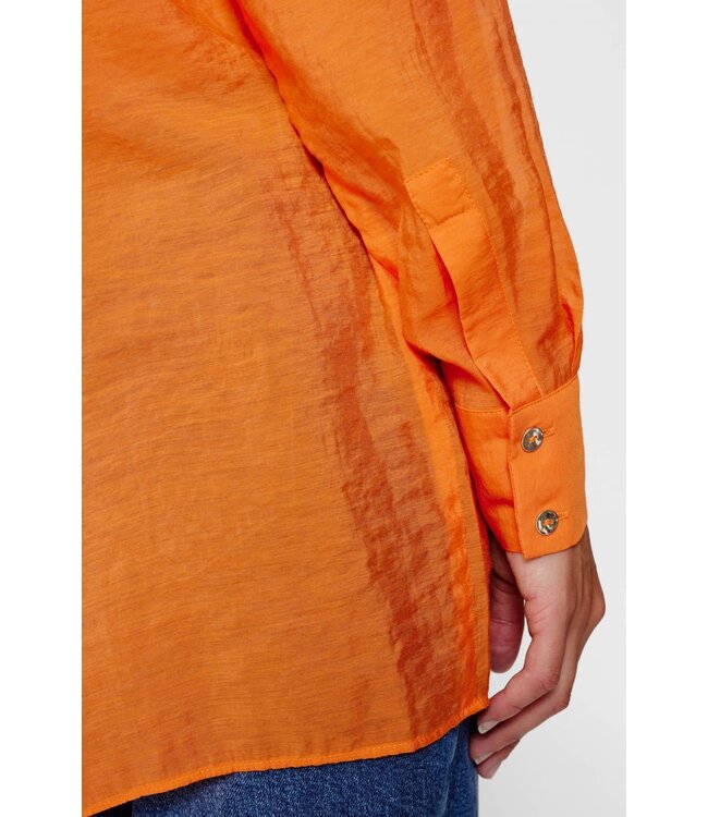 Elinam shirt - Rood oranje