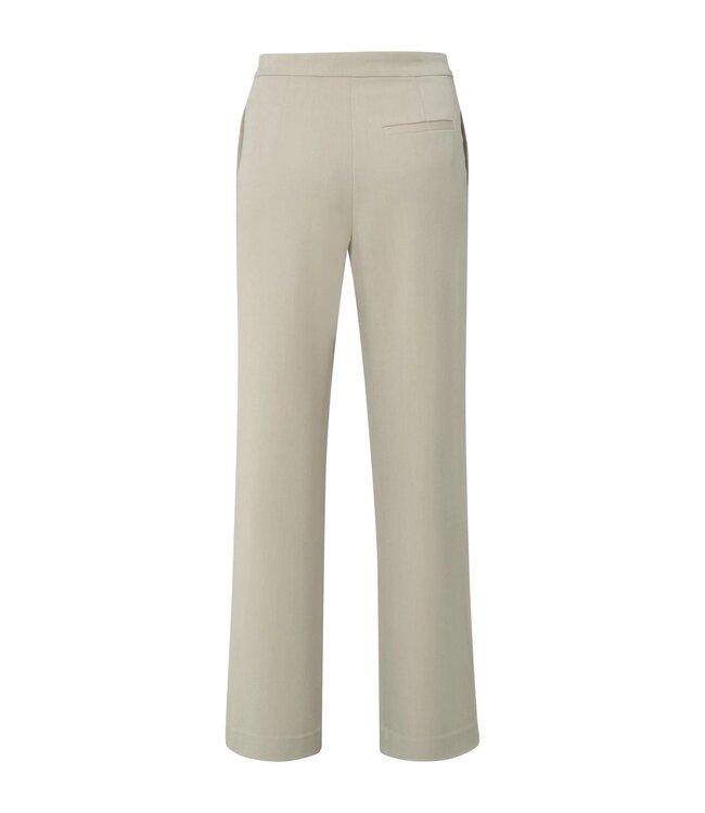 Soft high waist pants - Beige