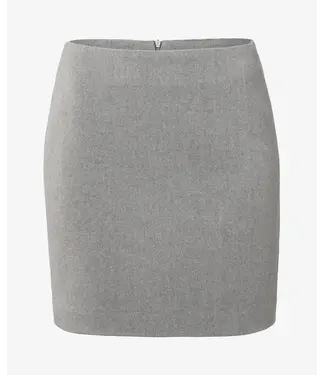 YAYA Soft herringbone mini skirt