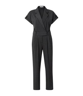 YAYA Jumpsuit blazer collar